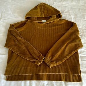 ❌ SOLD ❌ AERIE GROOVE-ON VELOUR HOODIE